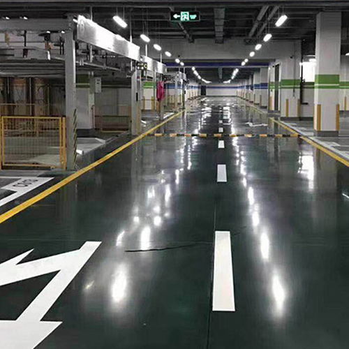 许昌停车场地坪价格解析 郑州人可建材的铺装方案参考